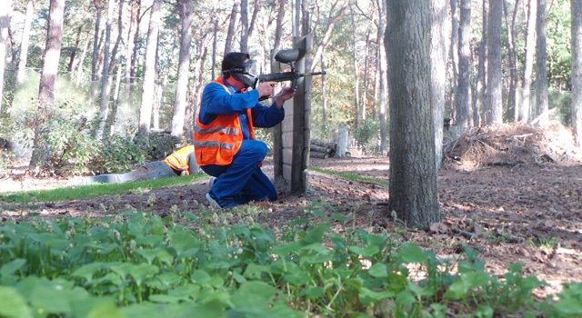 paintballen met onbeperkt kogels