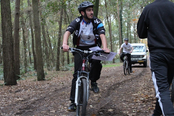 Mountainbiketocht in Valkenswaard